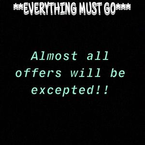 EVERYTHING MUST GO